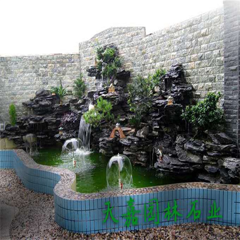 和政小庭院水景设计
